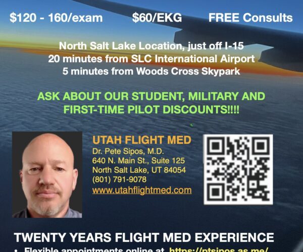 Flight Med Physicals - FAA 1st/2nd/3rd